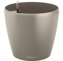 Självvattnande blomkruka LECHUZA Classico Color plast Ø68x65cm sandbrun inkl. substrat