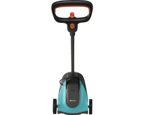 Gardena batteridriven grästrimmer med handtag och hjul