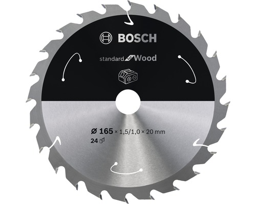Sågklinga BOSCH Standard for Wood 165x20mm T24