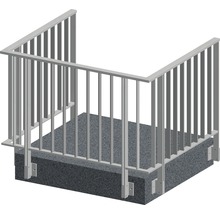 Metallräcke för utomhusbruk