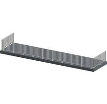 Metallräcke för utomhusbruk