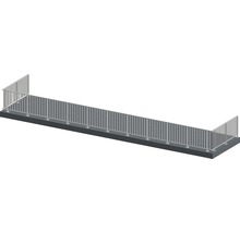 Balkongräcke i metall