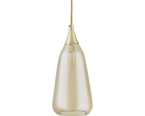 Fönsterlampa ORIVA Luna amber/borstad mässing Fönsterlampa ORIVA Luna amber/borstad mässing