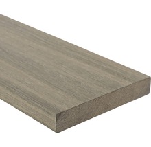 Komposittrall KONSTA Nativo startbräda ljusgrå 23x138x3000 mm