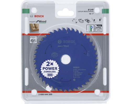 Bosch Expert Wood cirkelsågblad, diameter 140 millimeter