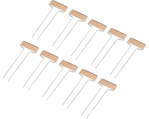 Flera växtetiketter för trädgårdsarbete