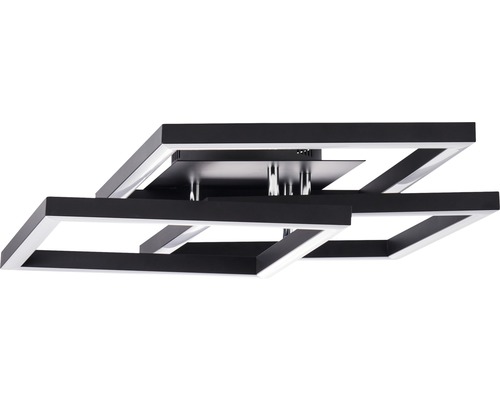 Fyrkantig LED-taklampa av metall