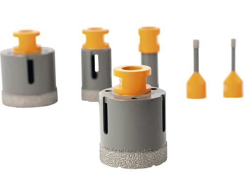 Diamantborrsats för våtborrning