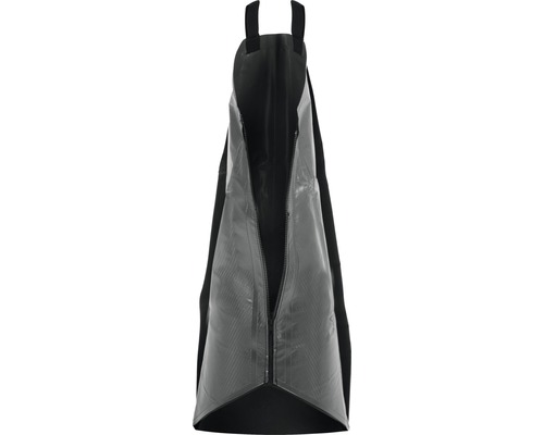 Öppen planteringssäck med dragkedja och bärhandtag