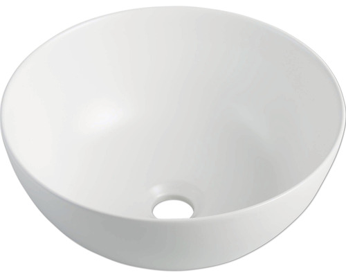 Rund keramisk tvättställ för badrum