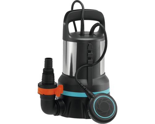 Dränkbar pump för användning i vatten