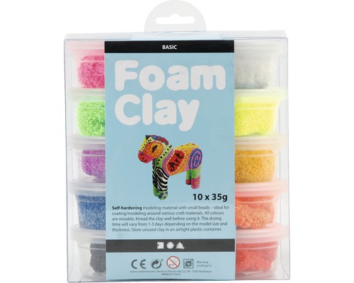 Skumlerasats med tio behållare