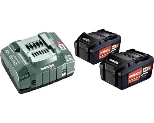 Batterisats METABO Basic-set 18V 2x5,Ah