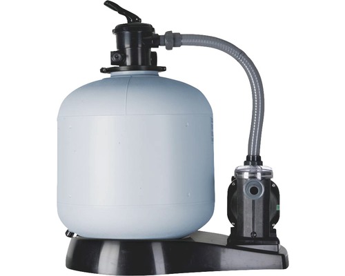 Sandfilteranläggning för swimmingpooler