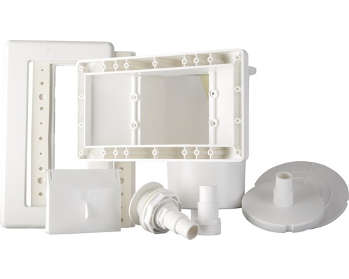 Flerdelat inbyggnadsskimmer-set för pooler