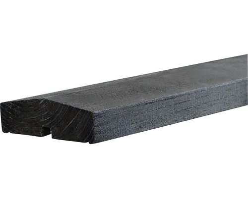 Toppavslutning PLUS Klink/Plank 3,4x11,4x200cm svart