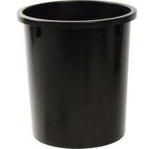Svart plasthink