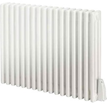Radiator av stål med ribbor