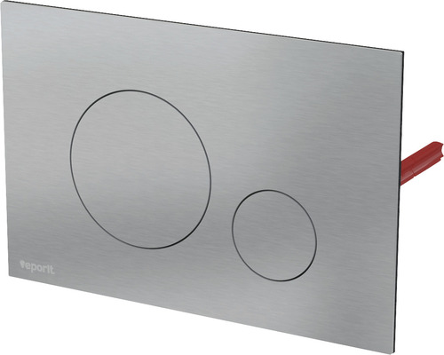 Manöverpanel för toalettspolning med två knappar