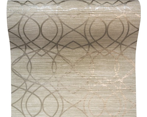 Tapetrulle med geometriskt mönster