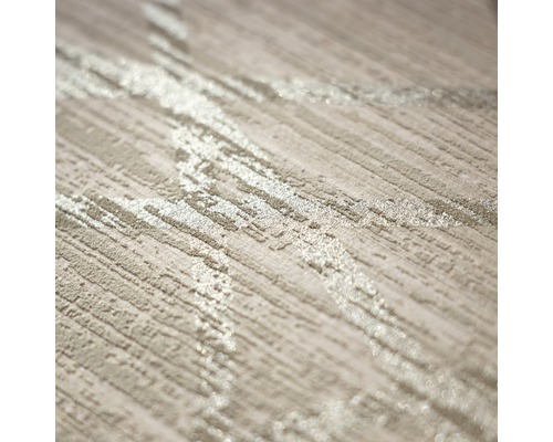 Närbild av en strukturtapet med ett geometriskt mönster