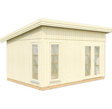 Friggebod PALMAKO Simone 13,6m² inkl. golv 452x330cm obehandlad