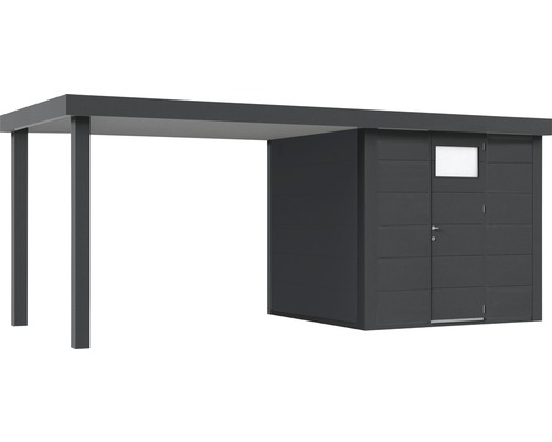 Redskapsbod med carport