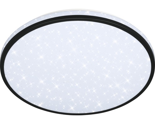 Oval taklampa med stjärneffekt