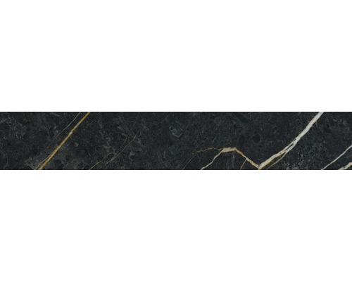 Sockel Darkstone Forest Pulido svart antracit guld 10x60 cm 03D2A64632385