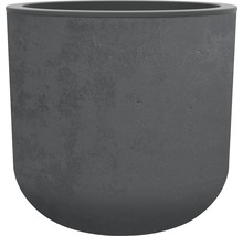 Rund blomkruka av sten