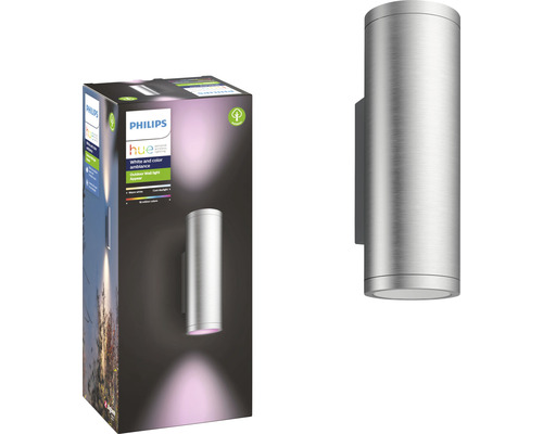 Philips Hue utomhusvägglampa med förpackning