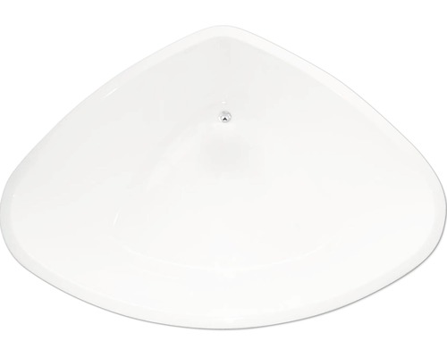 Hörnbadkar av sanitetsakryl, ovanifrån