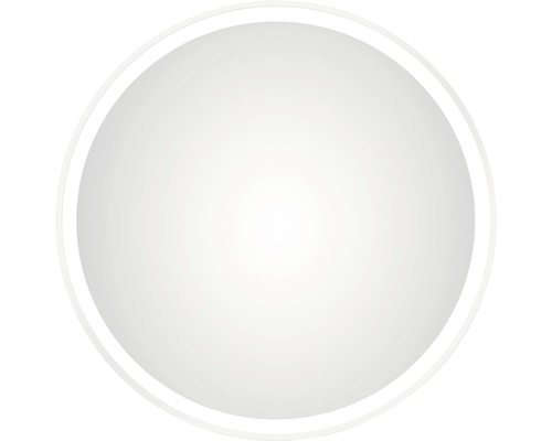Badrumsspegel DSK white Circular LED-belysning matt Ø60cm IP 24