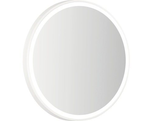Rund spegel med LED-belysning