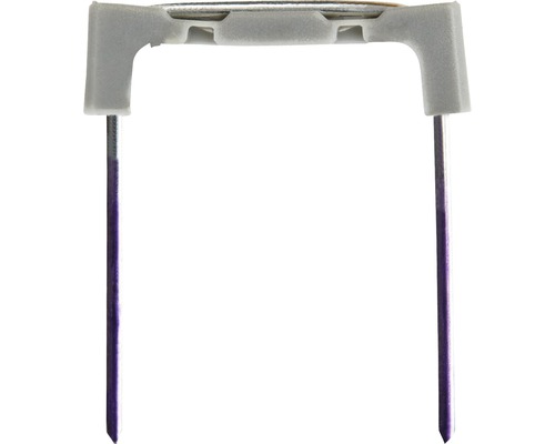 Fäststift med stålspets och plasthållare