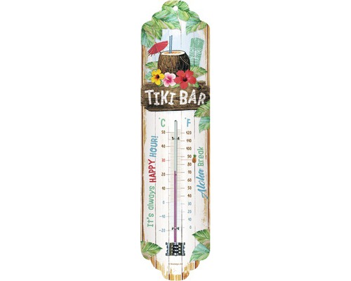 Termometer NOSTALGIC ART Tiki Bar