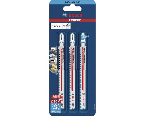 Bosch Expert sticksågblad T367XHM, 3-pack