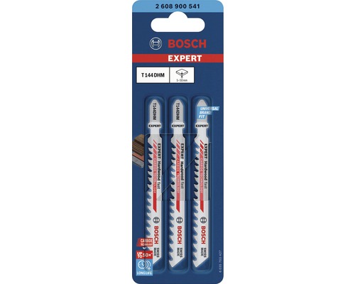 Bosch Expert sticksågblad för lövträ, 3-pack