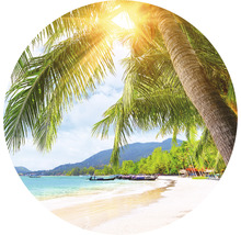 Fototapet SPECIAL DECORATION non-woven Strand Thailand Ø142,5cm