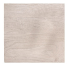 Kvadratisk laminatpanel med autentisk träådring i ljust utseende.