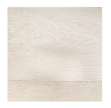 Fyrkantig laminatpanel med ljust träutseende och ekstruktur