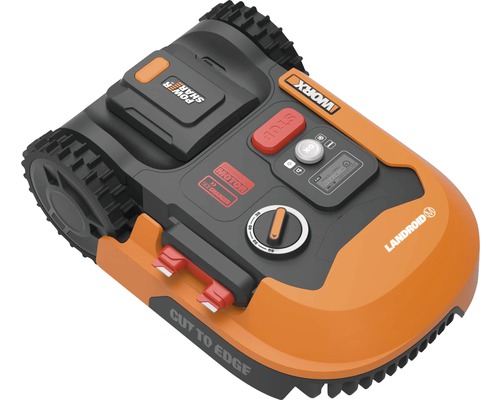 Åkgräsklippare med digital display och stoppknapp