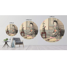 Fototapet SPECIAL DECORATION non-woven Geisha Ø190cm