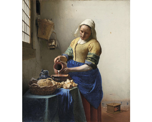 Fototapet SPECIAL DECORATION Vermeer Mjölkkanna 5 delar 243x280cm