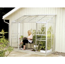 Växthus VITAVIA Ida 3300 aluminium 3mm delat glas