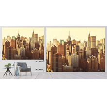 Fototapet med stadsutsikt över New York