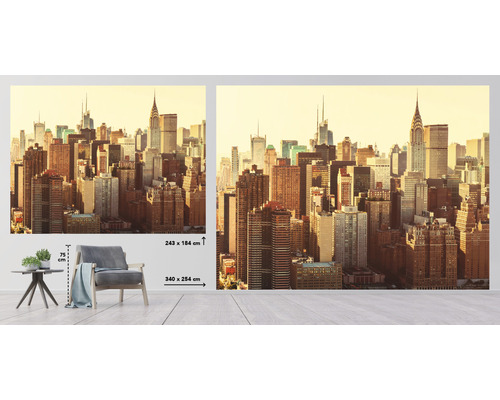 Fototapet med stadsutsikt över New York