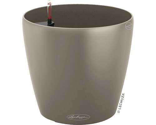 Självvattnande blomkruka LECHUZA Classico Color plast Ø28x26cm sandbrun inkl. substrat Självvattnande blomkruka LECHUZA Classico Color plast Ø28x26cm sandbrun inkl. substrat