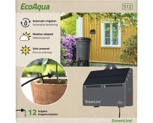 Droppbevattningssystem GREENLINE EcoAqua S12