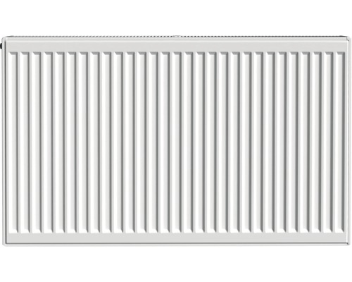 Panelradiator med horisontella värmeflänsar